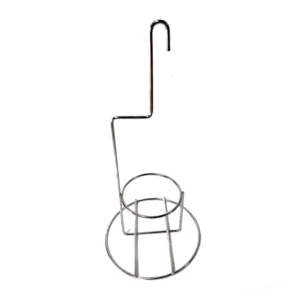 Accesorio para pollo al barril cromado