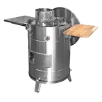 Barril ahumador bufalo premium con kit de accesorios