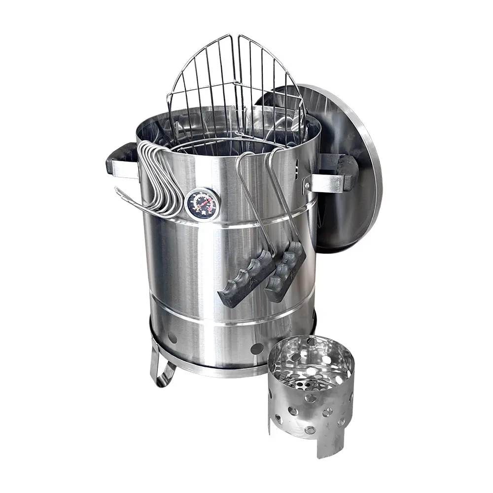 Barril Ahumador Mini en Acero Inoxidable