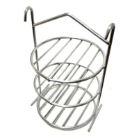 Rack Hamburguesas x3 niveles (acero inoxidable)