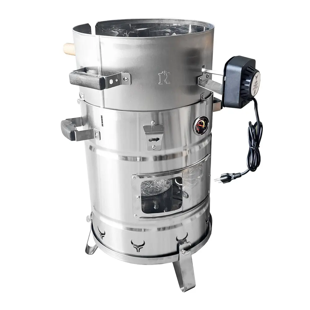 combodiadelpadrejabali-1 Combo jabalí de barril ahumador premium con rostizador