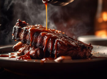 Costillas de res en salsa BBQ: el secreto del ahumado perfecto